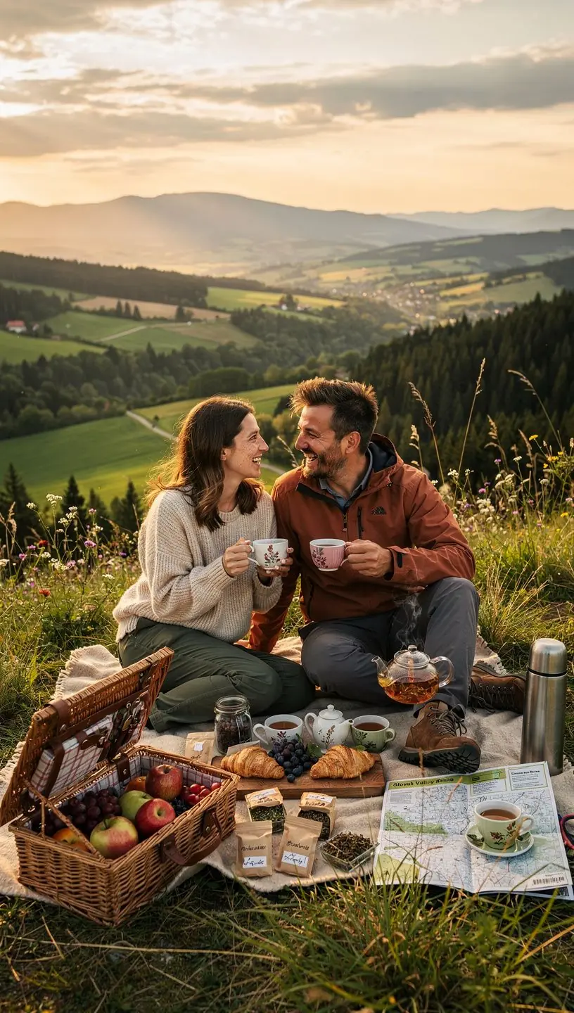 Šálka voňavého čaju s kvietkami levandule a medovky